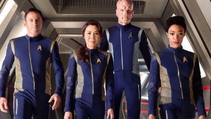 The cast of Star Trek Discovery