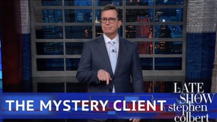 Stephen Colbert talks about Trump Lawyer Michael Cohen's third client, Fox News's Sean Hannity