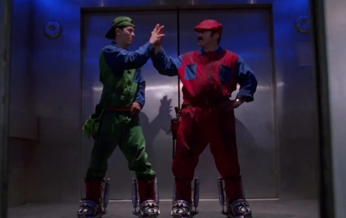 Super Mario Bros. in the 1993 movie (image: Buena Vista)