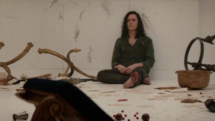 Tom Hiddleston as Loki in Thor: The Dark World