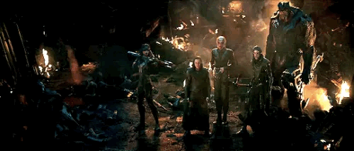 Loki and the Black Order in Infinity War