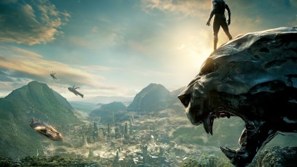 View of Wakanda in Black Panther