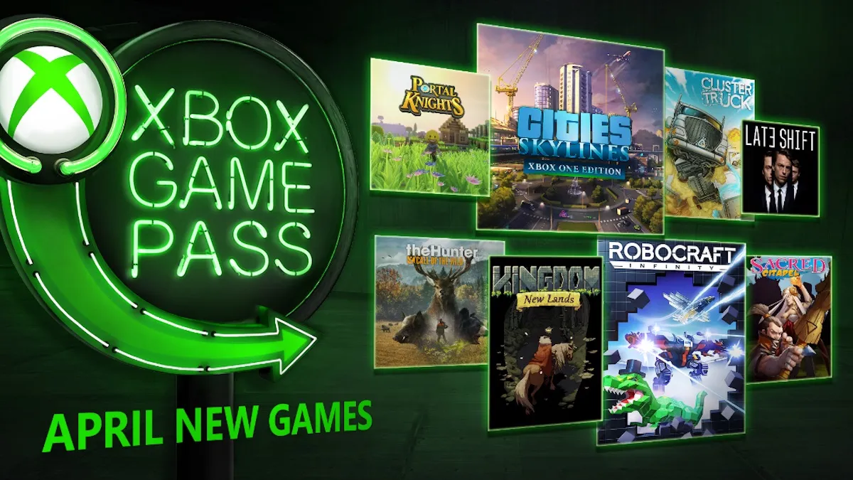Here's What's Coming to Xbox Game Pass in April