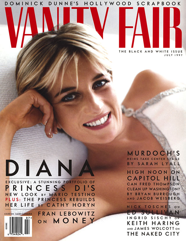 Princess Diana on the Cover of Vanity Fair