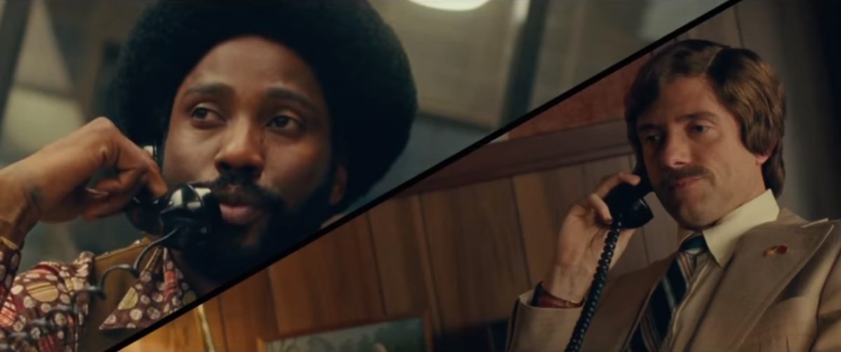 A scene from Spike Lee's 'BlacKkKlansman'