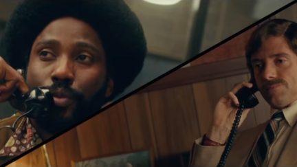 A scene from Spike Lee's 'BlacKkKlansman'