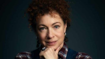 Alex Kingston as Sarah Bishop in 'A Discovery of Witches' for Sky 1