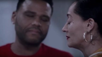 Anthony Anderson as Dre and Tracee Ellis Ross as Bow on ABC's Black-ish