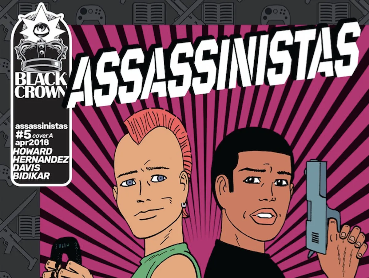 Assassinistas issue 5 cover