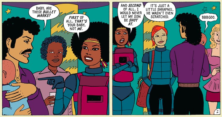 Assassinistas issue 5 panels