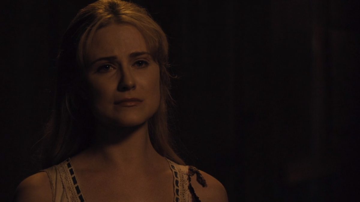 Evan Rachel Wood as Dolores on HBO's 'Westworld'