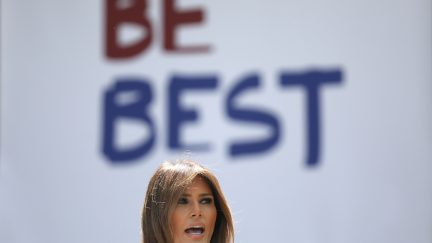 melania trump, be best, twitter
