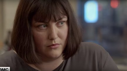 Joy Nash in a scene from AMC's 'Dietland'