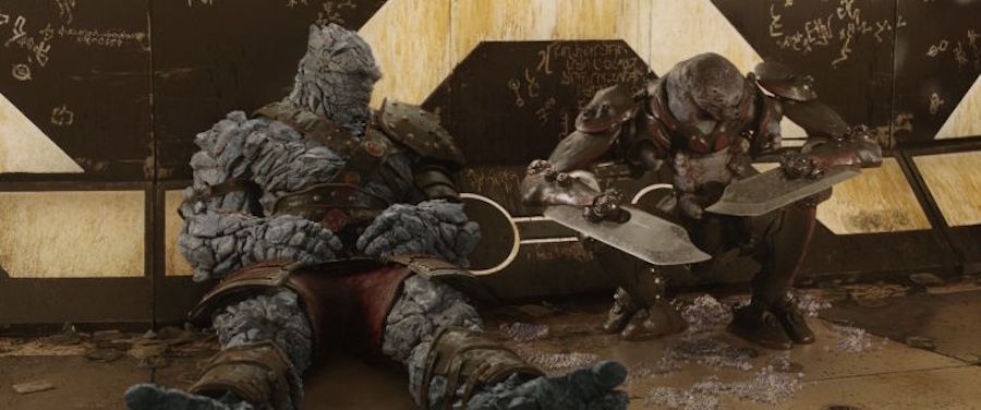 Korg and Miek in Thor: Ragnarok