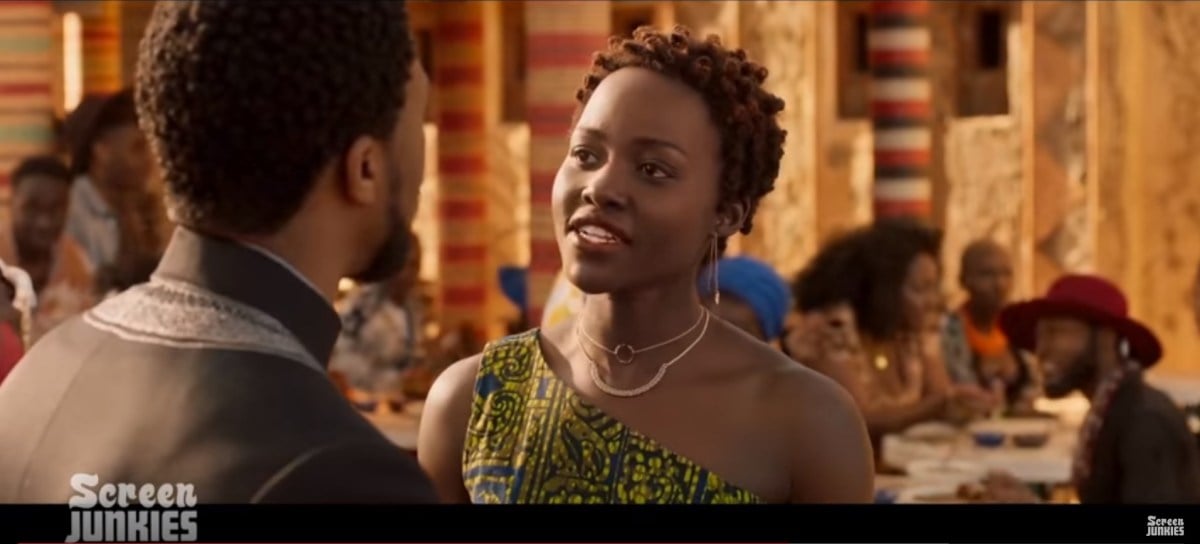 Lupita Nyong'o as Nakia in Marvel's 'Black Panther'