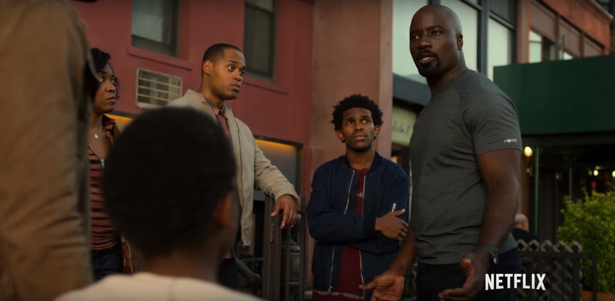 Mike Colter in a scene from Marvel's 'Luke Cage' on Netflix