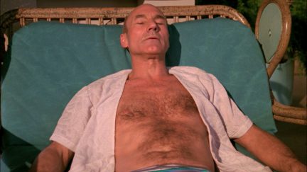 Patrick Stewart as Picard on 'Star Trek the Next Generation'