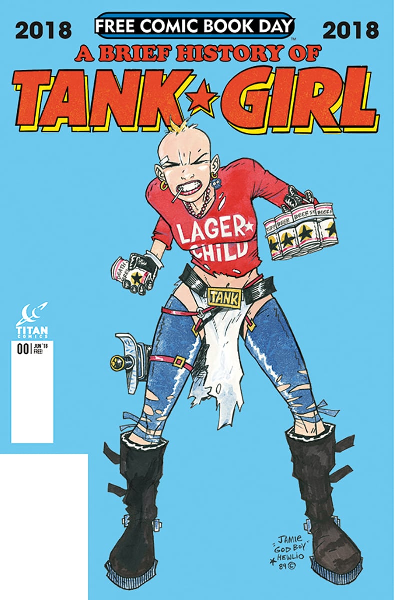 Tank Girl cover issue. 