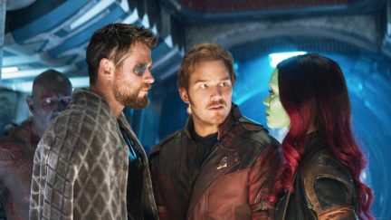 Star-Lord in Avengers: Infinity War