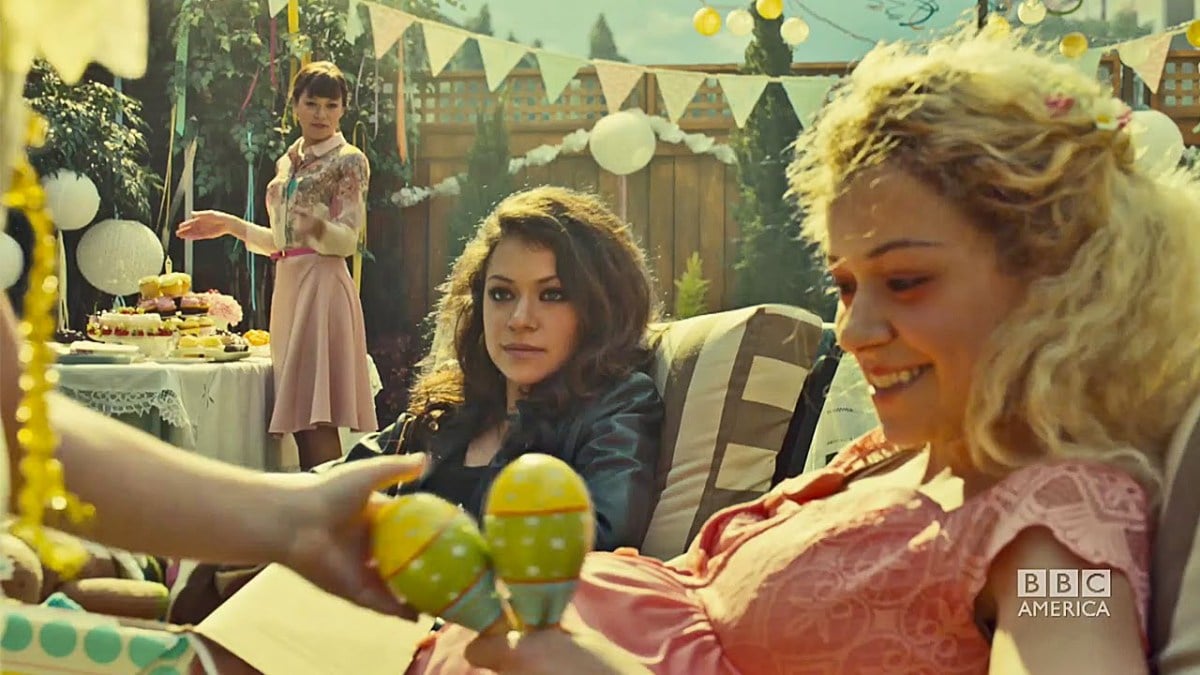 Tatiana Maslany as Allison, Sarah, and Helena on 'Orphan Black'