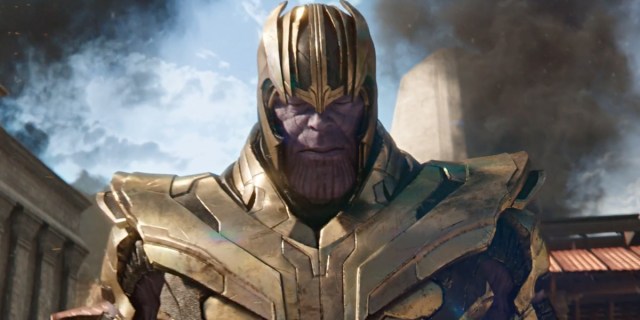 Thanos in Invinity War