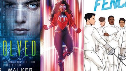 america fast and fuertona, evolved, and Fence #5 covers