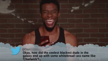 Chadwick Boseman Mean Tweets