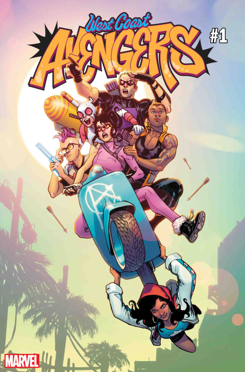hawkeye, gwenpool, america chavez