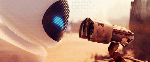 Wall-E and Eva Pixar