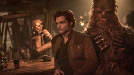 Han Solo and Chewbacca in 'Solo: A Star Wars Story