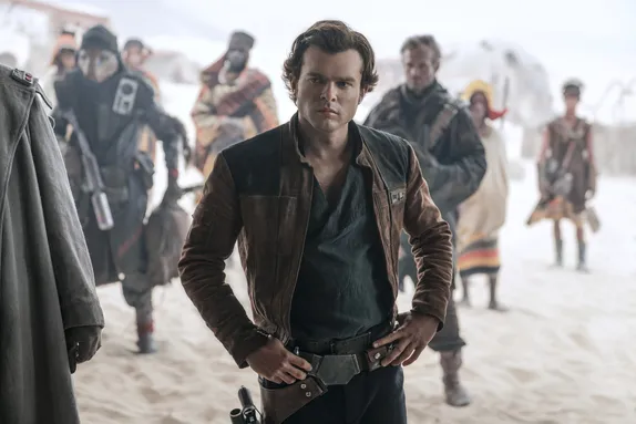 Alden Ehrenreich as Han Solo in 'Solo: A Star Wars Story'