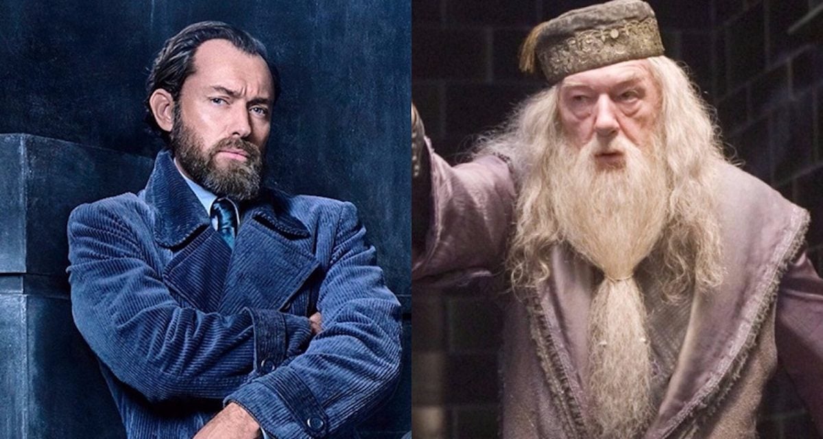 Jude Law as young Dumbledore