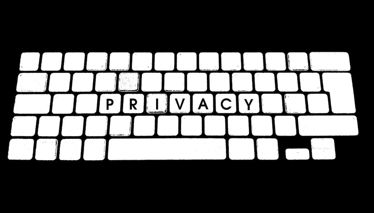 keyboard says privacy