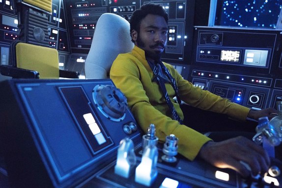 Donald Glover as Lando Calrissian in 'Solo: A Star Wars Story'