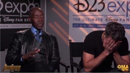 mark ruffalo don cheadle infinity war avengers spoiler ending