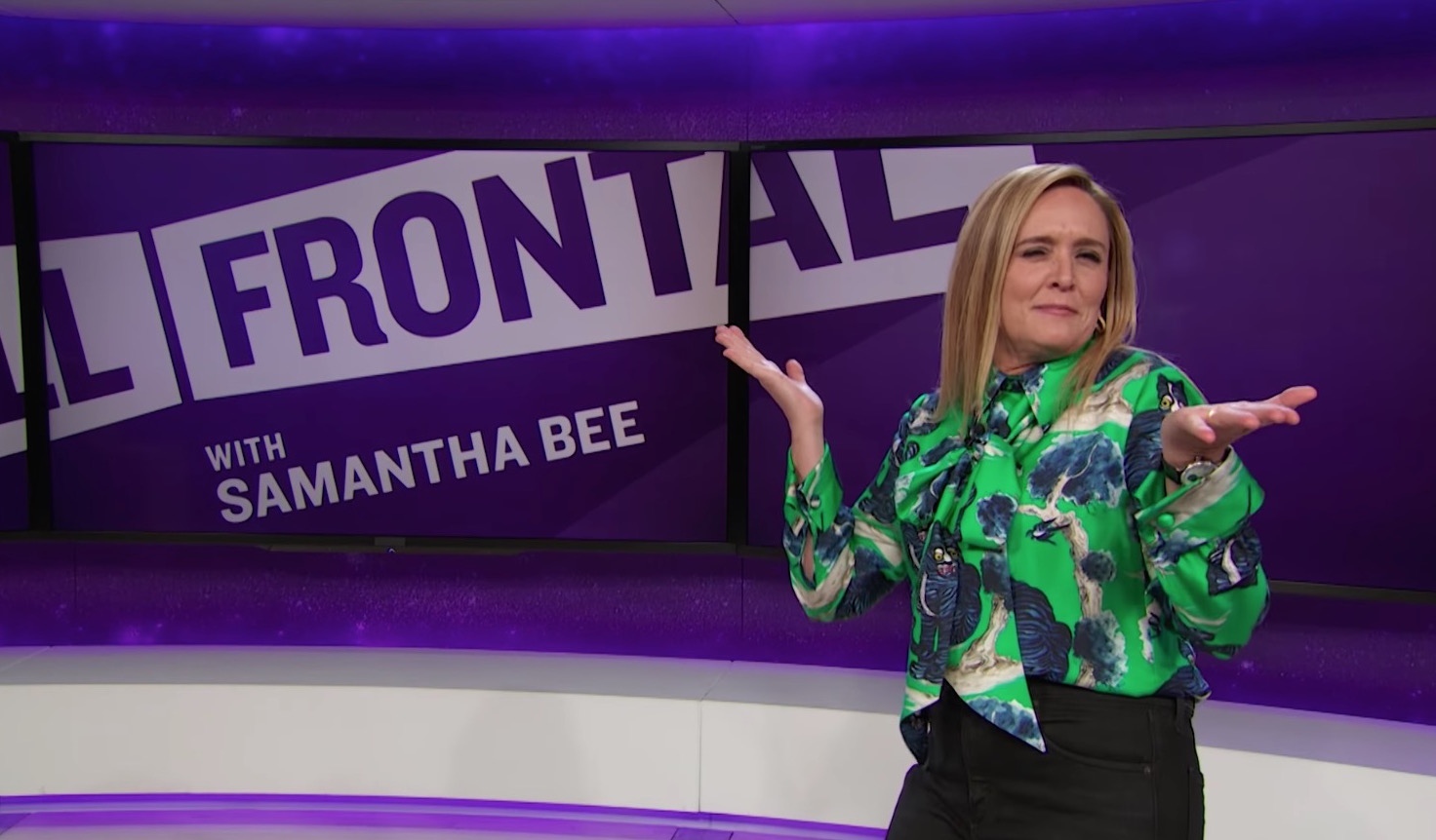 samantha bee, full frontal, me too, eric schneiderman