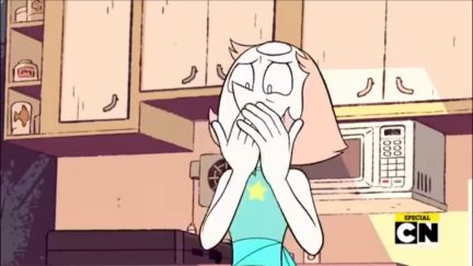 Steven Universe single pale rose