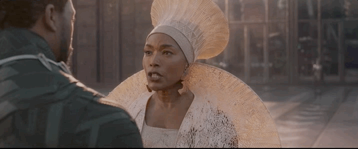 Angela Bassett as Queen Ramonda