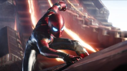Marvel Studios' AVENGERS: INFINITY WAR..Spider-Man/Peter Parker (Tom Holland)..Photo: Film Frame..