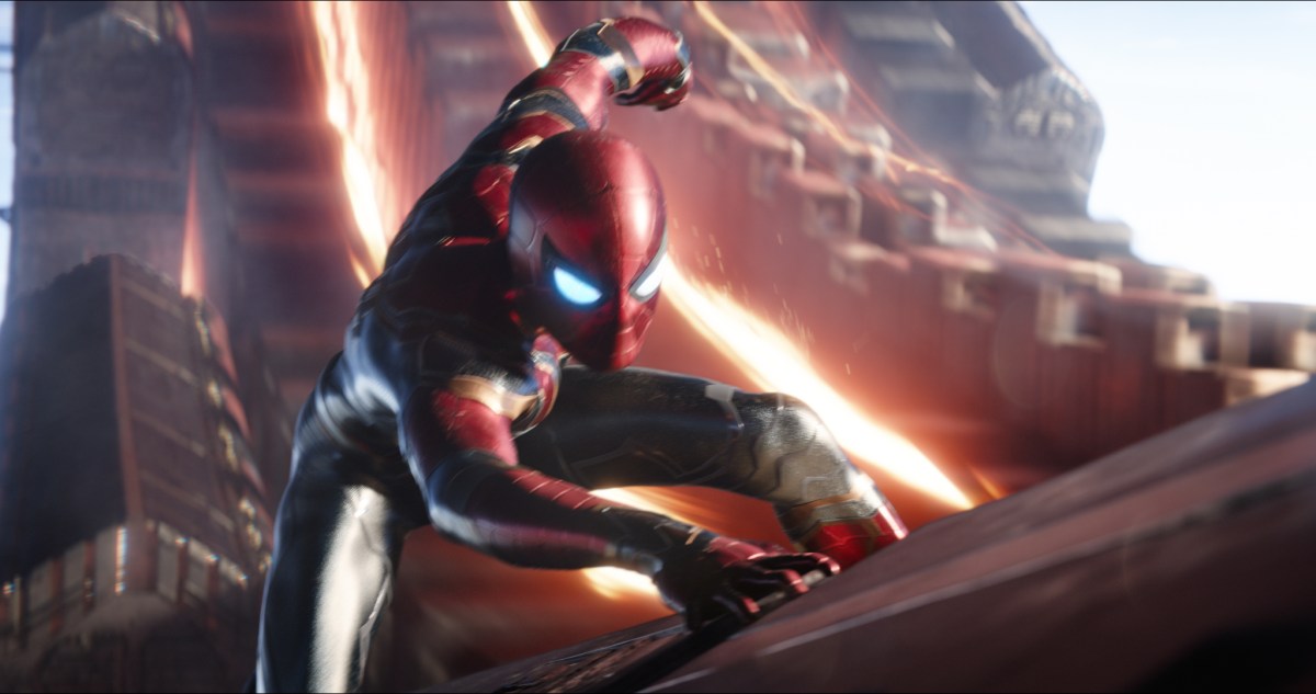 Marvel Studios' AVENGERS: INFINITY WAR..Spider-Man/Peter Parker (Tom Holland)..Photo: Film Frame..