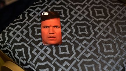 tucker carlson, nra, women, luncheon, lunch, speech, sexist, racist