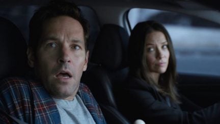 Paul Rudd and Evangeline Lilly in Ant-Man and The Wasp