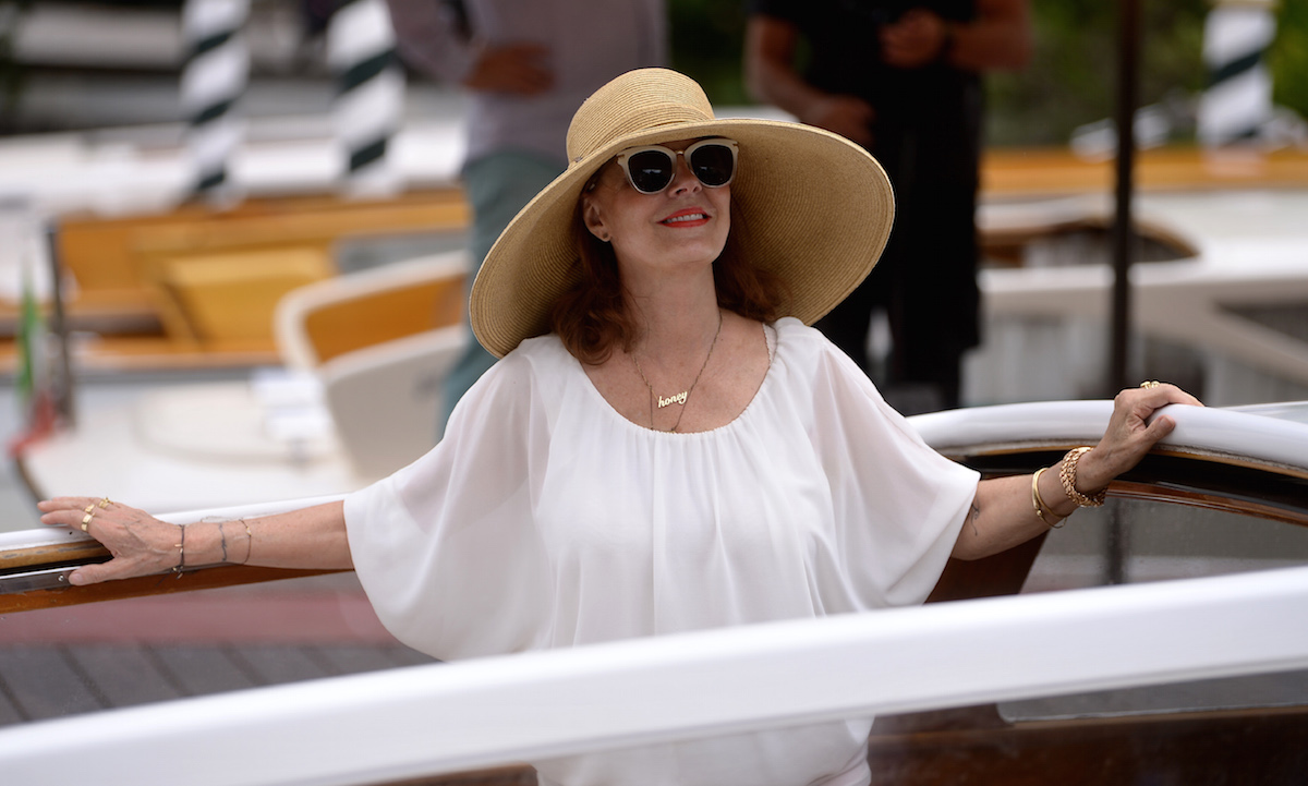 susan sarandon trump protest jill stein hillary clinton