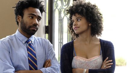 Donald Glover and Zazie Beetz in Atlanta (2016)