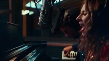 Lady Gaga and Bradley Cooper in 'A Star is Born'