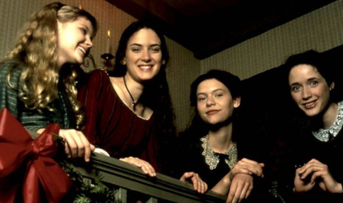 Claire Danes, Winona Ryder, Kirsten Dunst, and Trini Alvarado in Little Women (1994)