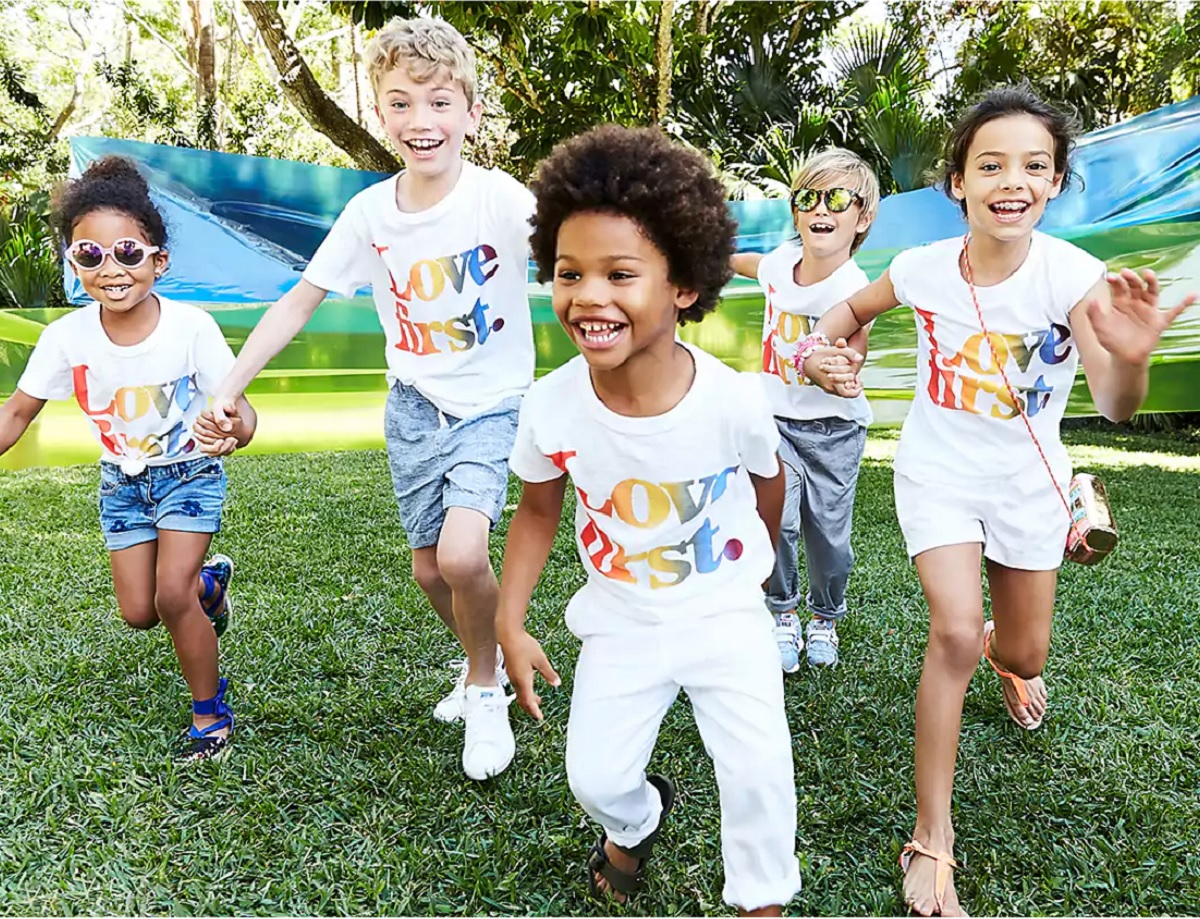 'Love First' kids' shirts from J. Crew