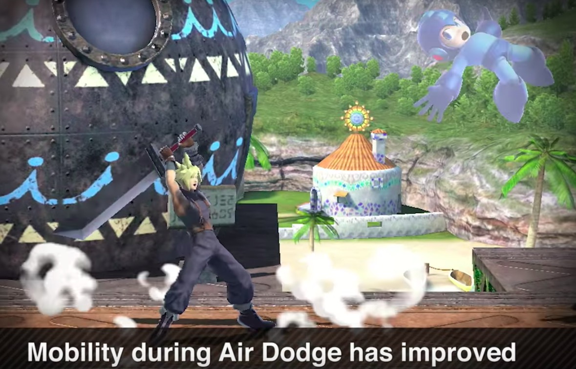 directional air dodge smash bros ultimate