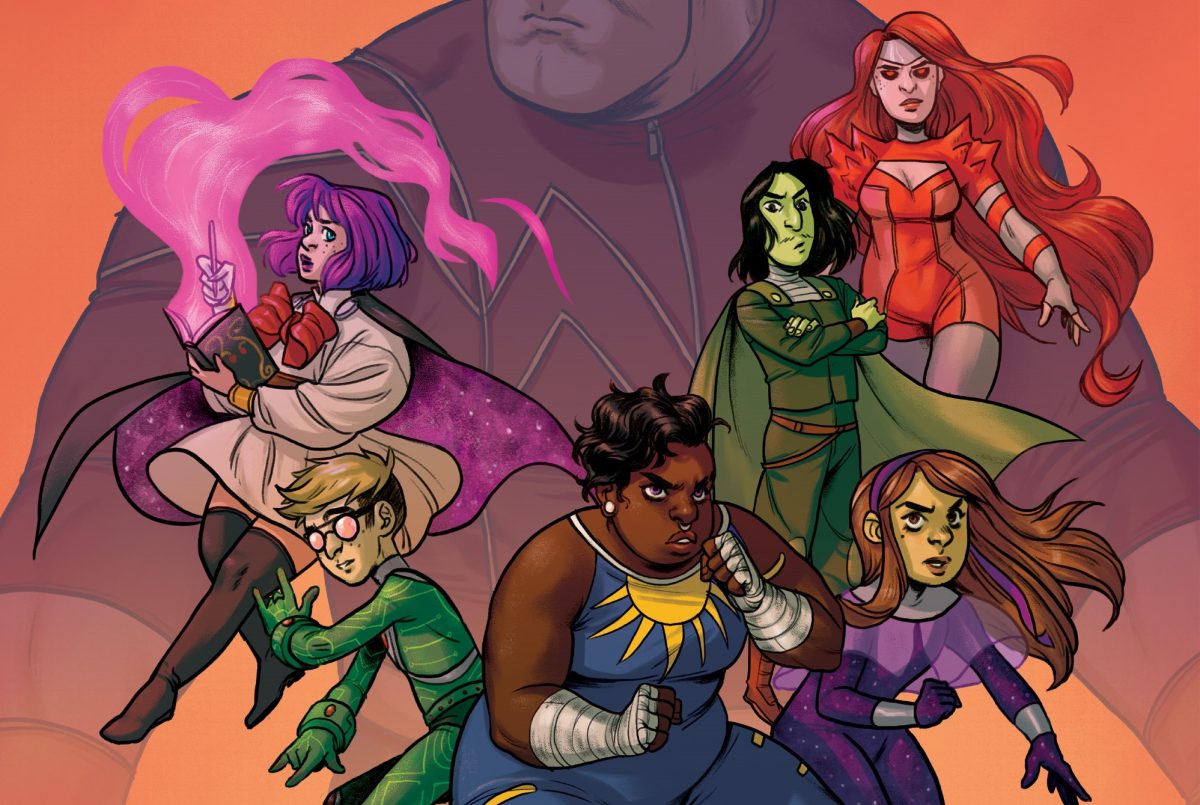 'Superfreaks' #3 Cover - art by Naomi Franquiz