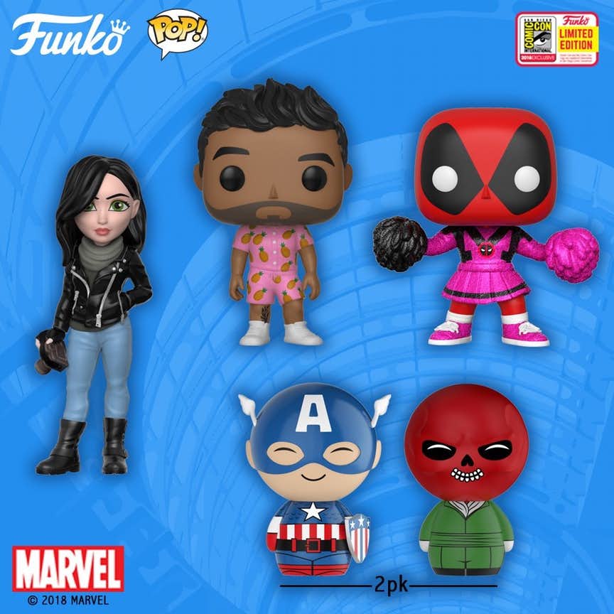 Funko Pop exclusives SDCC
